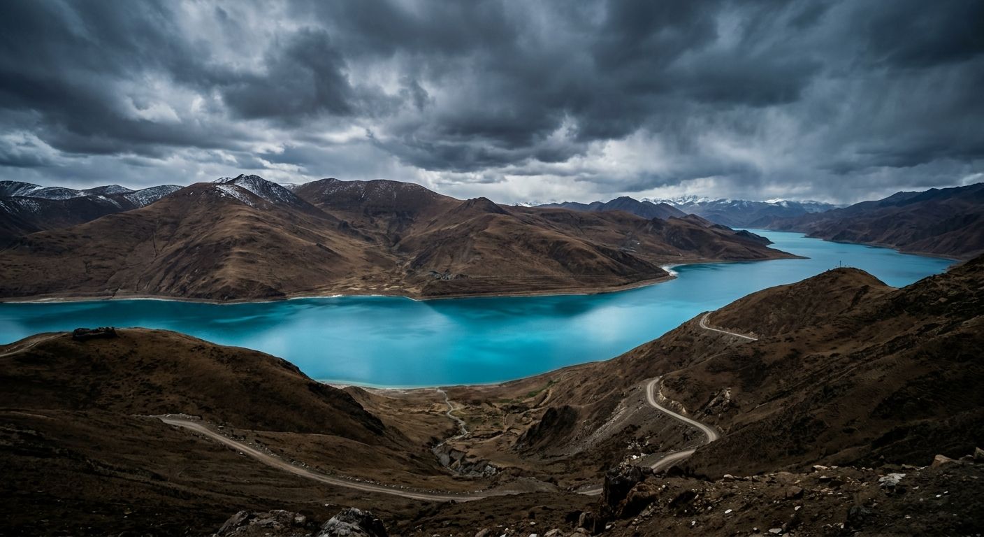 The Yamdrok Lake Picnic